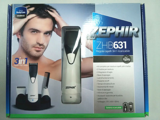 3 em 1 Multifuncional Trimmer de cabelo de nariz e orelha com energia de bateria