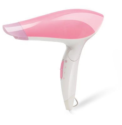 Secador de cabelo de plástico OEM para secagem de cabelo dobrável em hotéis coloridos / viagens