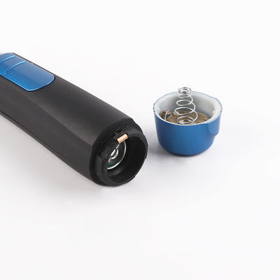 Trimmer de cabelo portátil com logotipo personalizado e lâmina de aço inoxidável