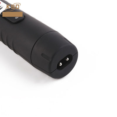 Compacto 2 em 1 Trimmer Elétrico de Cabelos para Barbas e Nariz com Bateria Operada