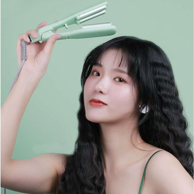 Mini curling de cabelo de tom quente com display de temperatura LED e 269g de peso